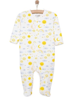 TeknoKapsül Ebebek Hello Baby Hellobaby Yenidoğan Kız Patikli Tulum Kız Bebek