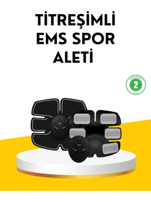 MarkEntegra Orijinal 2025 Ems Titreşimli Kas Çalıştırma Cihazı Evde Spor Için A Kalite