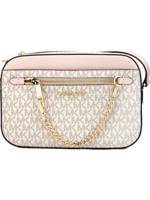 Michael Kors Jet Set Kadın Logolu Çapraz Omuz Çantası 35S1GTTC9B