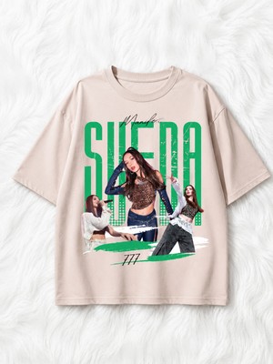 Butik Manifest Sueda-Mina-Hilal-Zeynep Premıum Baskı T-Shirt(Kendi Yaşınızı Alınız,oversize