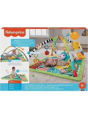TeknoKapsül Fisher Price HJW08 3ü1 Arada Yağmur Ormanı Jimnastik Merkezi
