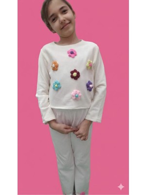 Daisy Çocuk Kazaği , Papatyalı, Kadife Kazak