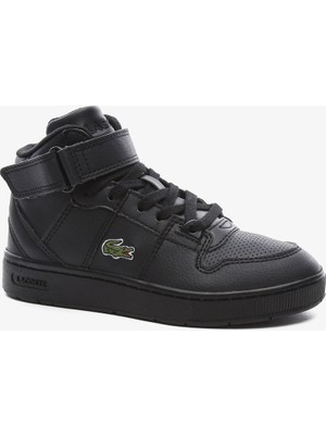 Lacoste Tramline Mid 0120 1 Suc Çocuk Siyah Sneaker