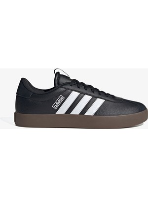 adidas VL Court 3.0 Erkek Siyah Spor Ayakkabı.-