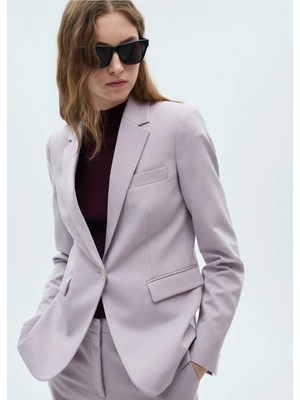 TeknoKapsül Mango Bedene Oturan Blazer Ceket