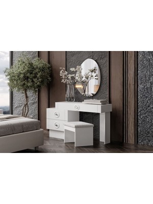 Doressa Zeren White Şifonyer
