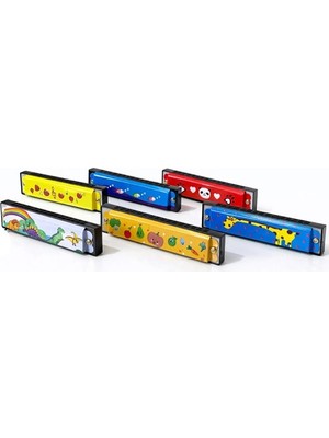 Belle Fusion Mey Ithalat® Desenli Metal Mızıka