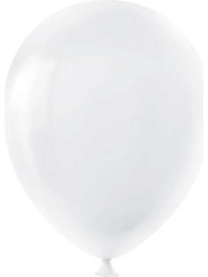 Rasyonel Sino Bln-10  5'li Tek Kartela 12" Balon  Beyaz