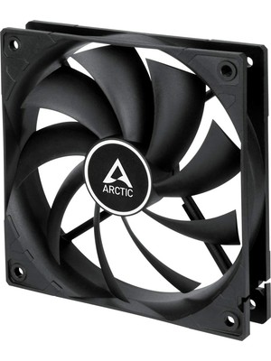 Arctıc F12, 120MM 4pin Pwm, 1350 Rpm, Siyah Kanat Siyah Çerçeve Kasa Fanı (AR-ACFAN00203A)