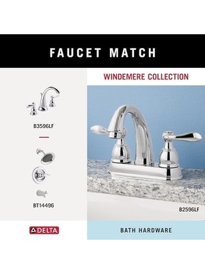 Delta Windemere Havlu Kancası, Krom, Banyo Aksesuarları, 70035