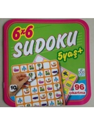 Pötikare Yayınları 6 x 6 Sudoku - 10