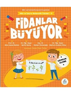 Pötikare Yayınları Fidanlar Büyüyor - Mila ve Sarp’ın Matematik Öyküleri - 5