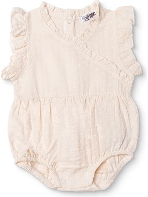 TeknoKapsül Ebebek Hello Baby Hellobaby Kız Bebek Body Çıtçıtlı V Yaka Sleeveless