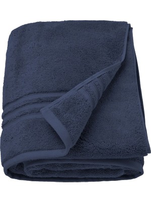 IKEA Brokglım Koyu Mavi 100X150 cm Banyo Havlusu