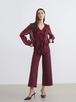 Lc Waikiki Yeni Sezon Wideleg Kadın Jean Pantolon