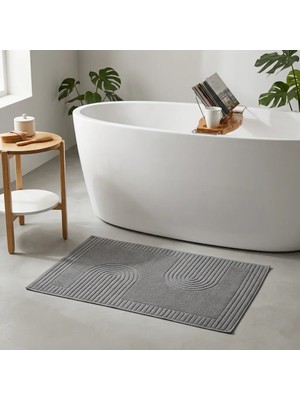 Botti Home Premium %100 Pamuk Banyo Ayak Havlusu / Pamuklu Jakarlı Ayak Havlusu 50 x 70 cm / Yüksek Su Emici Banyo Paspası / Otel Tipi Banyo Ayak Havlusu  /çeyizlik Kaliteli Ayak Havlusu