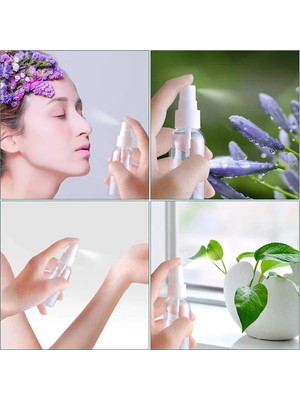 AvantajAl Boş Sprey Şişesi - Plastik - 50 ml - Şeffaf