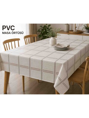 Melisa Tekstil Pvc Masa Örtüsü Su Geçirmez Silinebilir 100X140 cm