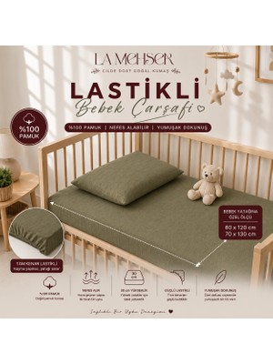 La Mehser %100 Pamuklu 30 Köşe Lastikli Çarşaf
