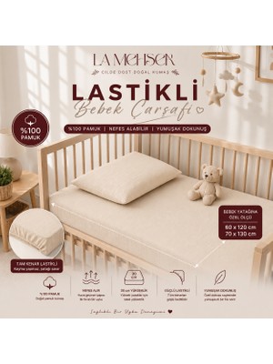 La Mehser %100 Pamuklu 30 Köşe Lastikli Çarşaf
