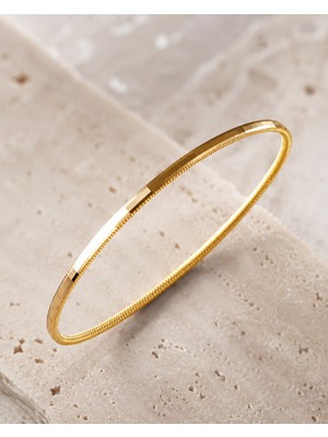 Sarezza Gold 22 Ayar Altın Düz Ajda Bebek ve Çocuk Bileziği 4,9 gr