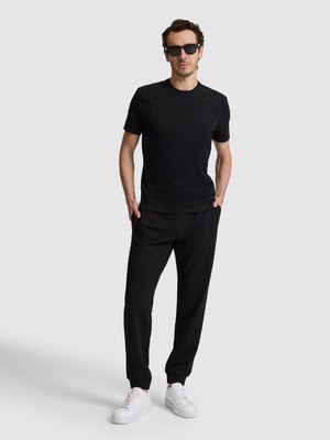 Cacharel Erkek Siyah Slim Fit Paçası Lastikli Eşofman Altı 50320638-VR046