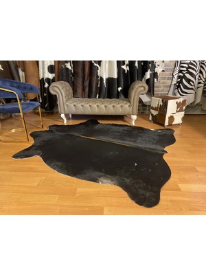 Fiesta Leather Art Hakiki Deri Dana Postu - Siyah - 190 x 215 - 2260101000020