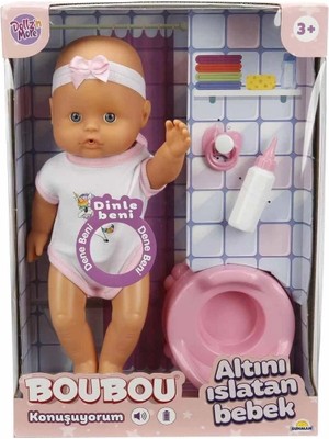 Genel Tedarik 2030121 , Boubou Altını Islatan ve Konuşan Bebek Seti 30 cm