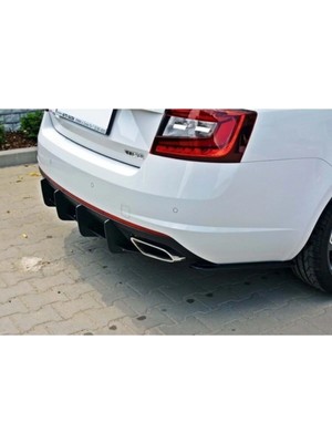 Empressco Skoda Octavia Difüzör Flap Tampon Flapı 2012 Sonrası Mat Siyah