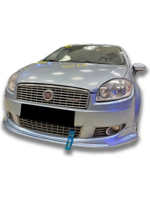 Empressco Fiat Linea Makyajsız Ön Tampon Eki Ön Ek (Plastik) Boyasız Mat Siyah