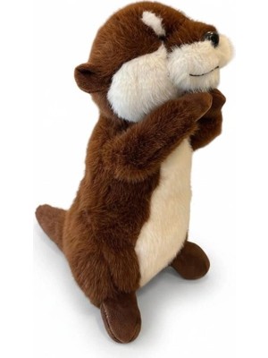 Genel Tedarik PL50217 35 cm Peluş Su Samuru-Hly