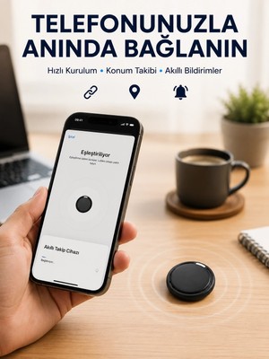 Genel Tedarik Airtag Akıllı Eşya Takip Cihazı Apple ve Android Uyumlu Uzun Pil Ömürlü