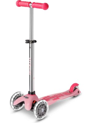 TeknoKapsül Micro Mini Deluxe 3 Tekerlekli Işıklı Pembe Scooter - Fiyatı, Yorumları