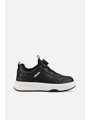 Vicco Sano Basic Erkek Çocuk Siyah Sneaker