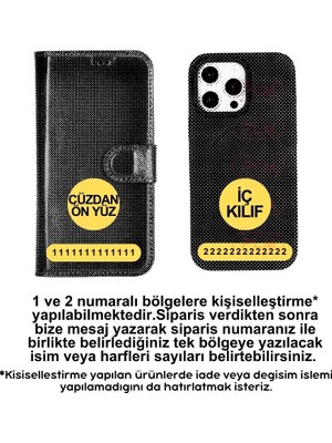 Depozee Samsung Galaxy S25 Uyumlu, Hakiki Deri, El Yapımı, Cüzdanlı Kılıf, Kömür Siyah