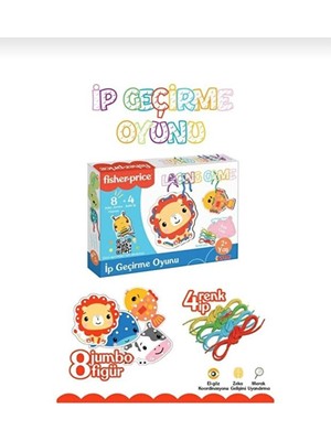 Genel Tedarik FP2748 Fısher Prıce Ip Geçirme Oyunuc Lacıng Game