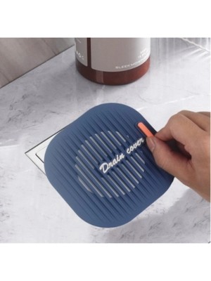 Mey Ithalat® Süzgeçli Lavabo Gider Koruyucu Mat Gri