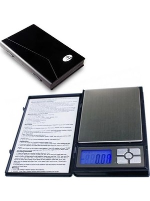 Genel Tedarik Diamond Dijital Göstergeli Notebook Hassas Kuyumcu Terazisi (500 Gr-0.01))