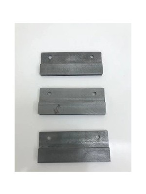 Genel Tedarik 3'lü Paket Kara Şimşek Çelik Kalın Kesme Yedek Bıçak