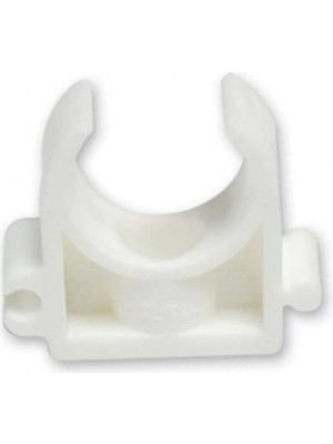Mey İthalat Mey Ithalat® Pvc Boru Pprc Tekli Kelepçe 25 mm 10 Adet