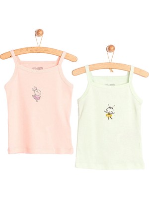 TeknoKapsül Ebebek Hello Baby Hellobaby Kız 2li Atlet Kız Bebek