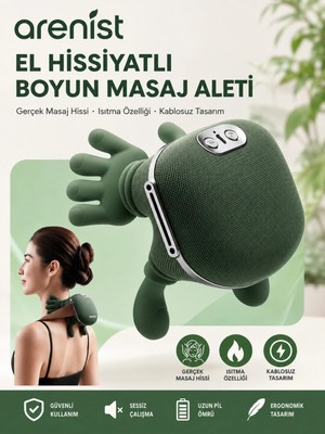 Genel Tedarik Şarjlı Parmak Hissi Masaj Cihazı Isıtmalı Boyun Sırt Omuz Bacak Kullanımı Rahat Model