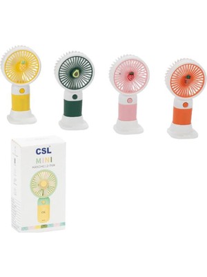 Csl Cs-38 Şarjlı Mini Fan Yeşil