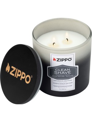 Zippo Odor Masking Candle - Clean Shave