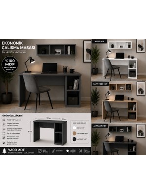 Home Çalışma Masası, Bilgisayar Masası, Kitaplıklı Çalışma Masası, %100 Mdf Masa, Beyaz Masa, Safir Meşe Masa, Antrasit Masa, Ofis Masası, Öğrenci Masası, Modern Çalışma Masası