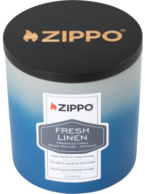 Zippo Odor Masking Candle - Fresh Linen