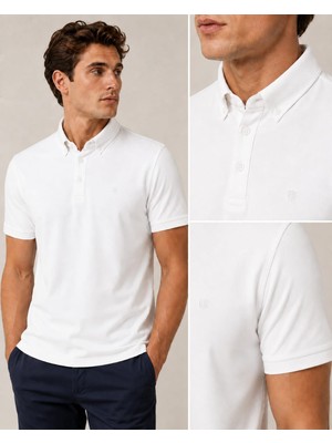 Craft Kagi Polo Yaka Düğmeli Tişört