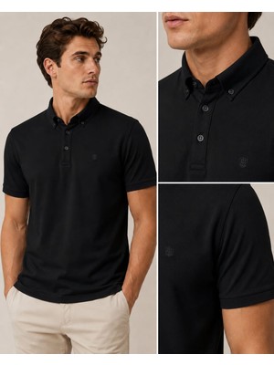 Craft Kagi Polo Yaka Düğmeli Tişört