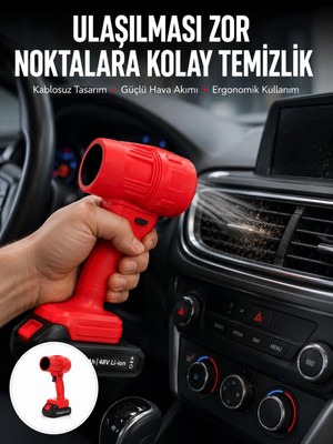 Genel Tedarik Yüksek Hızlı Elektrikli Toz Temizleme ve Üfleme Cihazı Yeni Nesil