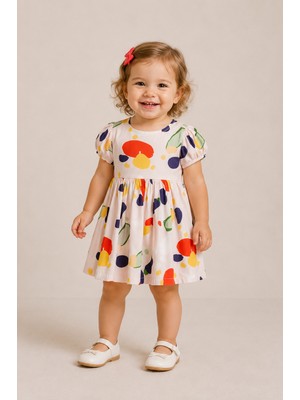 Ugly Duck 01-04 Yaş Arası Kız Bebek Clown Elbise - Çok Renkli